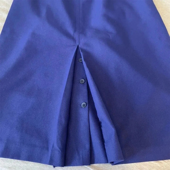 Natural Dimensions Women's Vintage Blue Midi Skirt Size 34 Casual - Picture 4 of 11